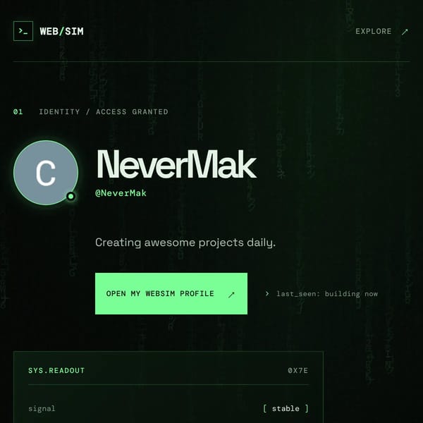 My Profile