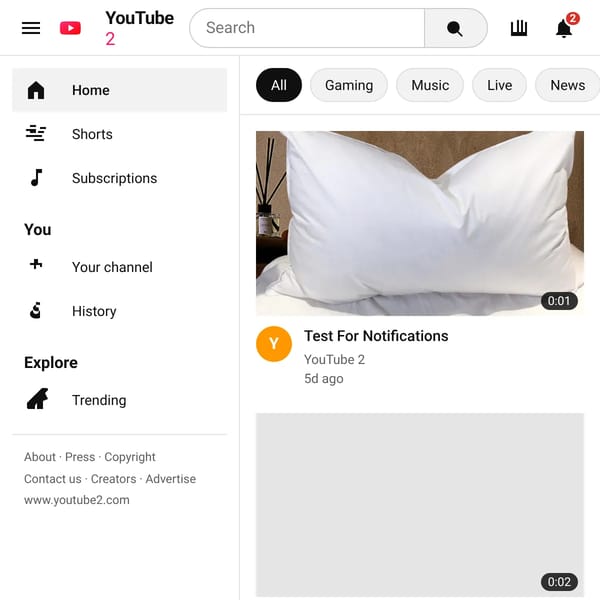 YouTube 2