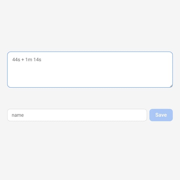 Time Calc