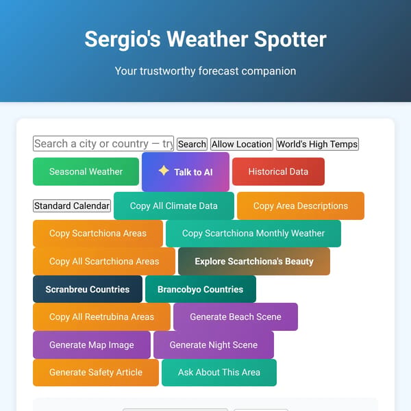 Weather Spotter