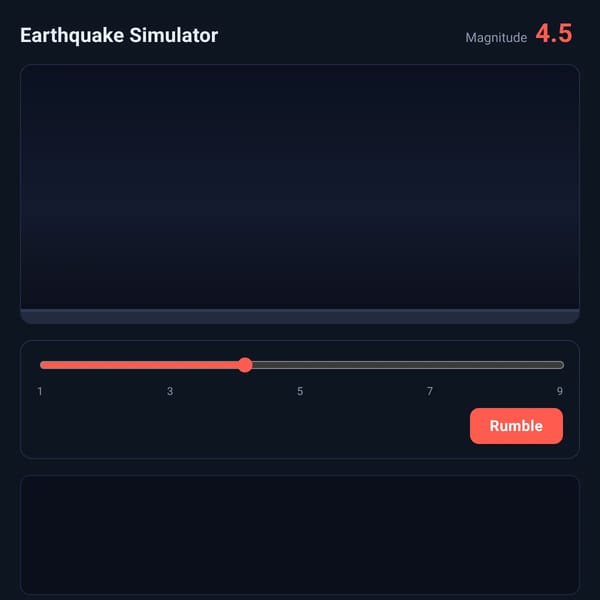 Earthquake Lab