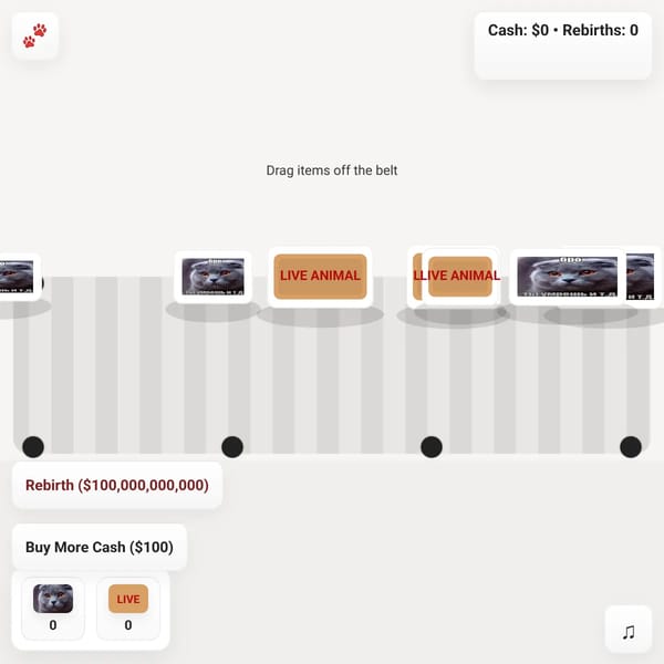 put cats into adoption simulator