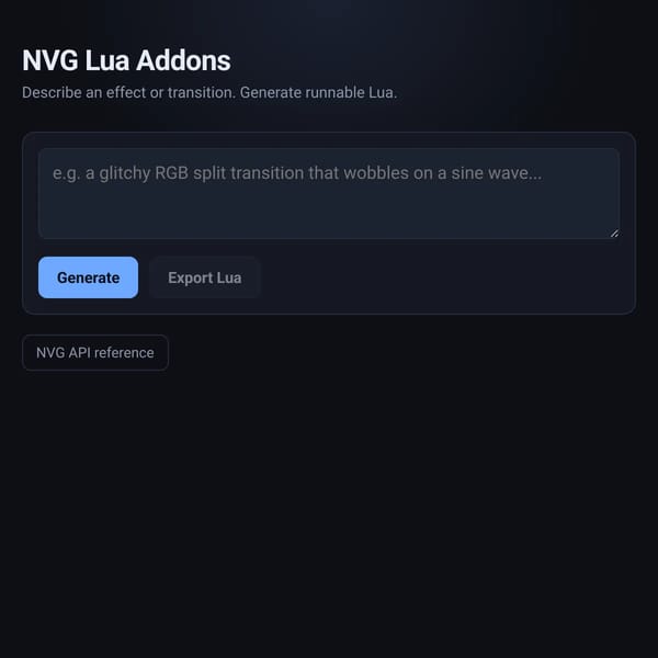 NVG Addons