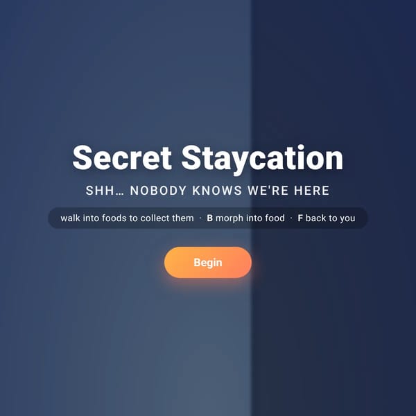 Secret Staycation