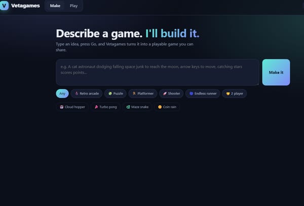 Vetagames ai