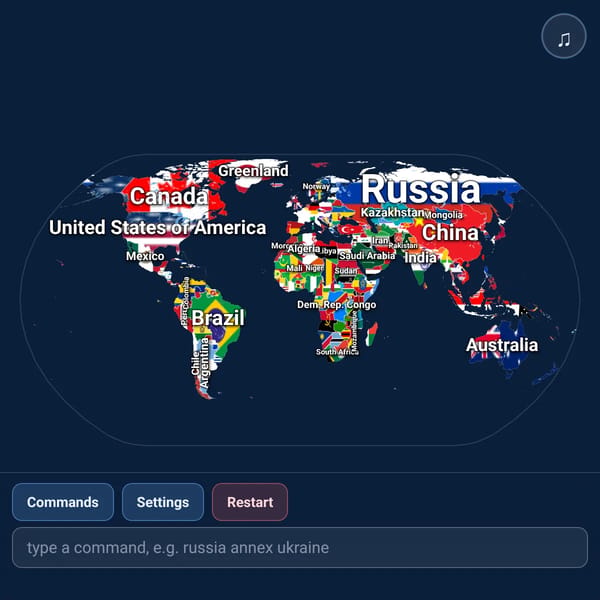 World Map play
