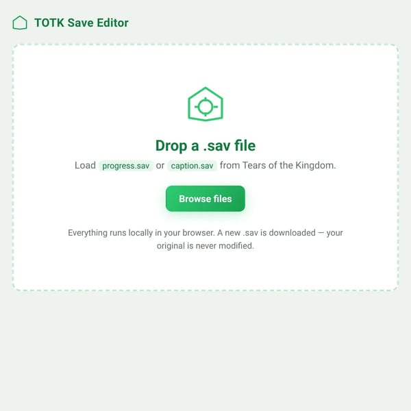 TOTK Save Editor