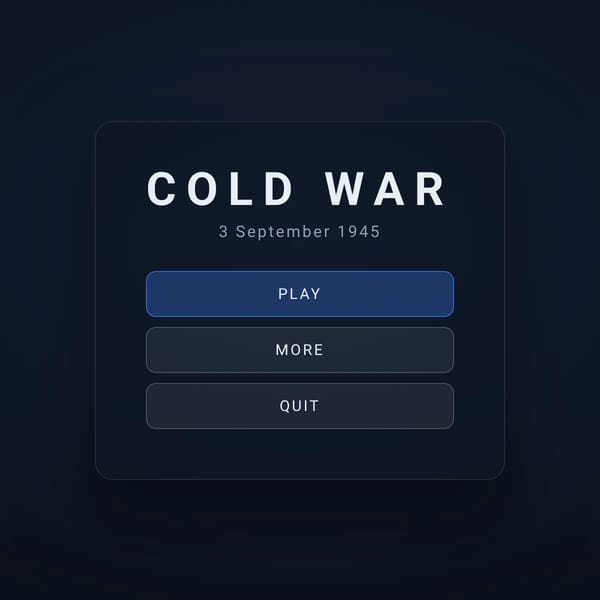Cold War Map