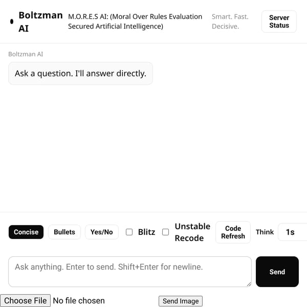 Boltzman AI [LAPTOP/PC]