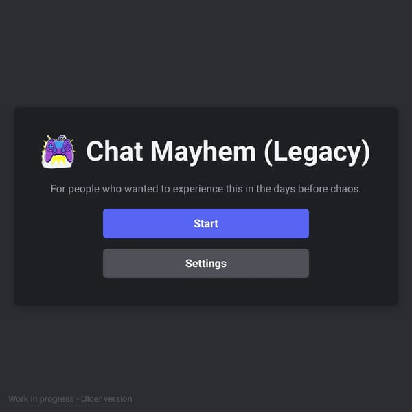 Chat Mayhem Legacy