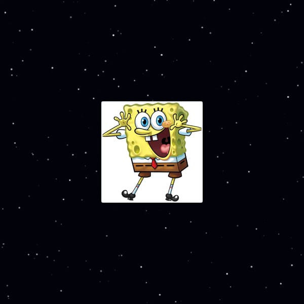 the spongebob cube