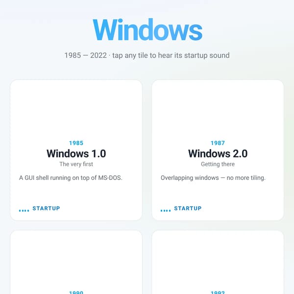 Windows History Remake