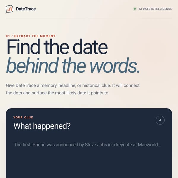 DateTrace