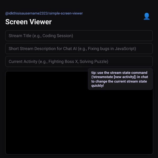Simple Screen Viewer