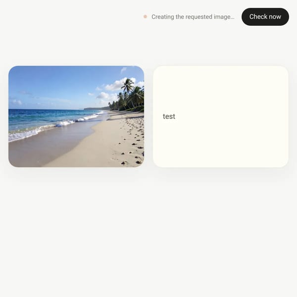 You customize the page!