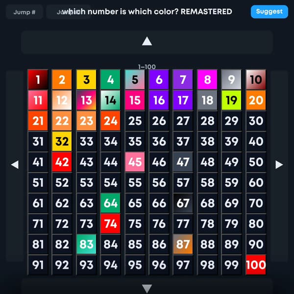 What Color Is A Number REMASTERED