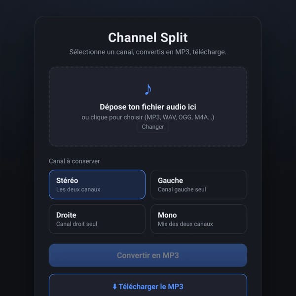 Channel Split