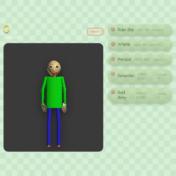 Baldi Clicker