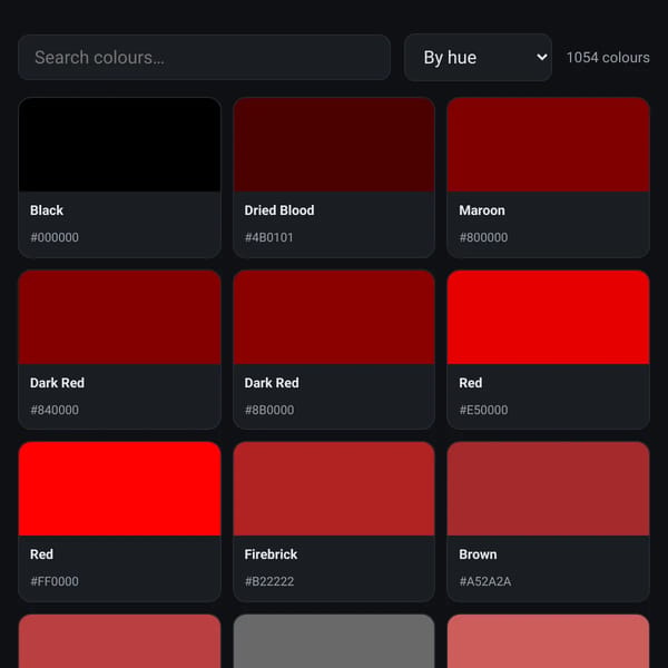 Colour Library