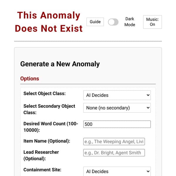 This Anomaly Does Not Exist: REMIXED