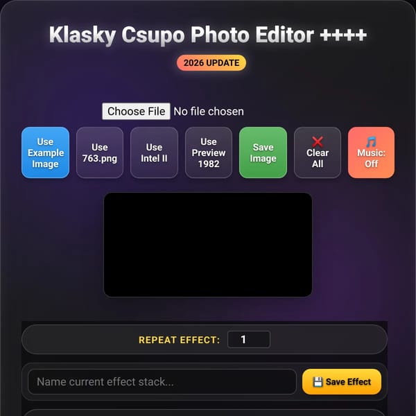 Klasky Csupo Photo Editor