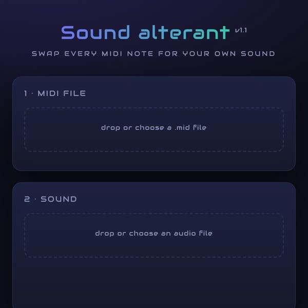 Sound alterant