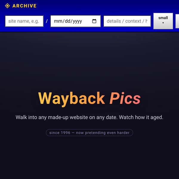 Wayback Pics