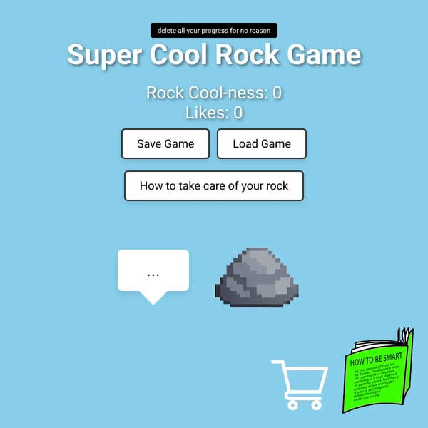 Super Cool Rock Game