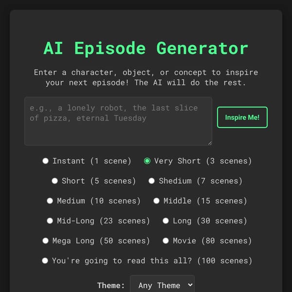 AI Episode Generator