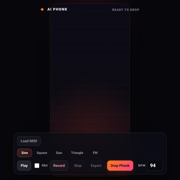 MIDI Drop — Playable MIDI
