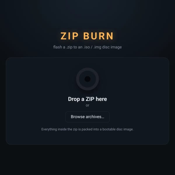 Zip Burn