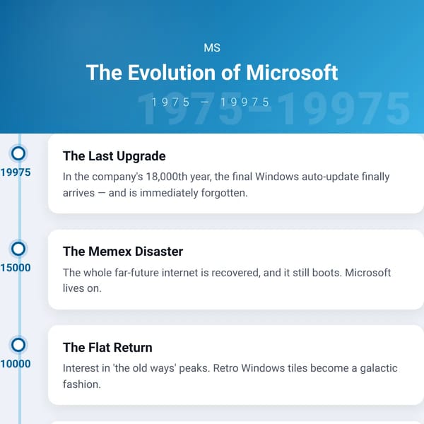 Microsoft 1975 to 19975
