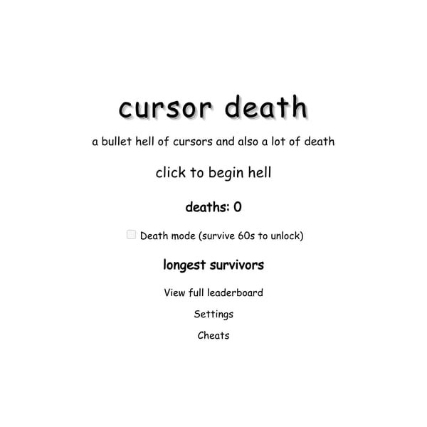 cursor death 2??????