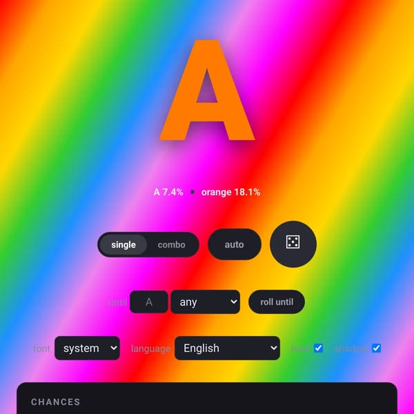 Color Letter