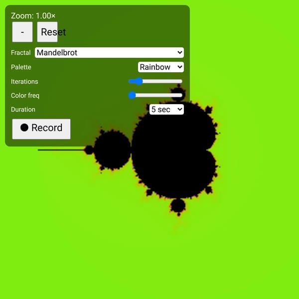 Mandelbrot Tap
