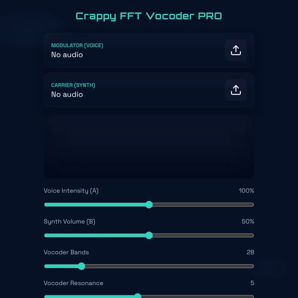 Crappy FFT Vocoder PRO