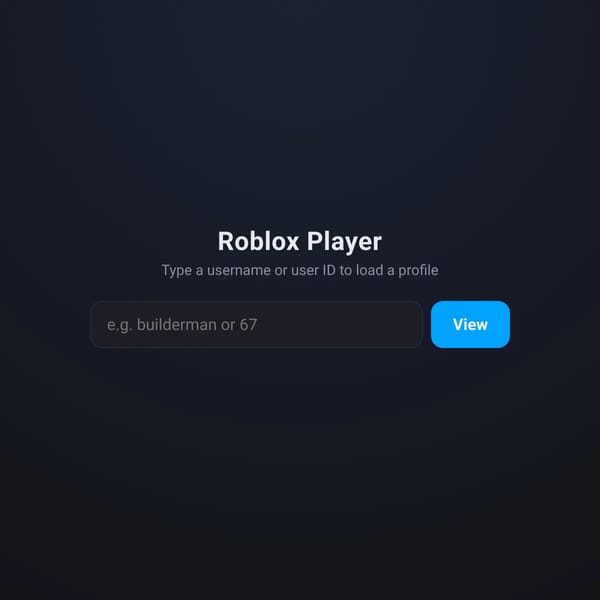 Type Roblox Id