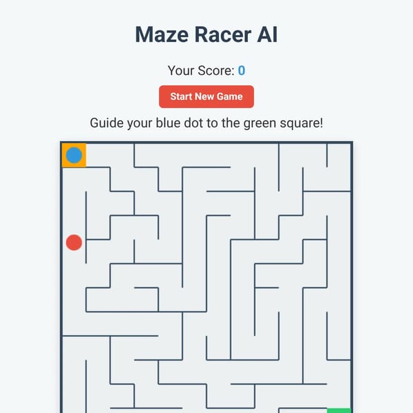 Maze Racer AI