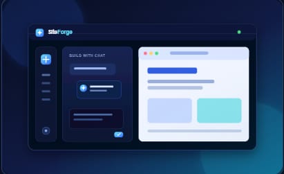 SiteForge (websim but no credits)