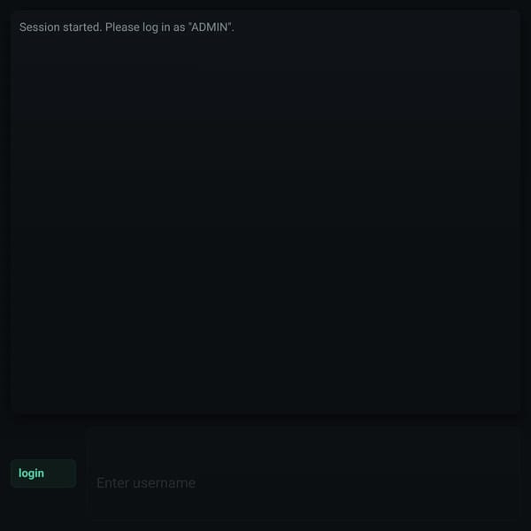 Terminal Interface