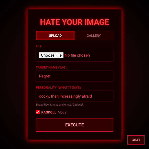 HATE YOUR IMAGE