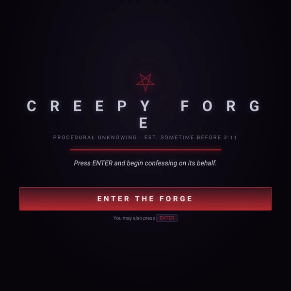 Creepy Forge