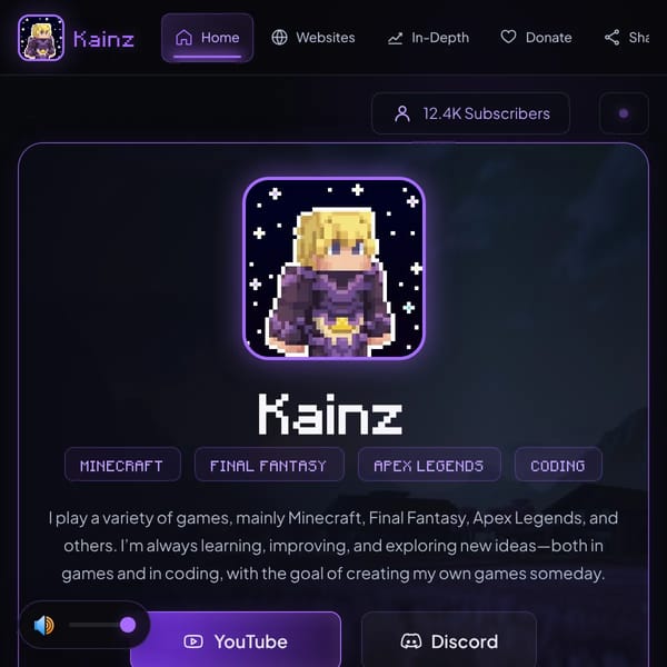 YT-Kainz | Official Website