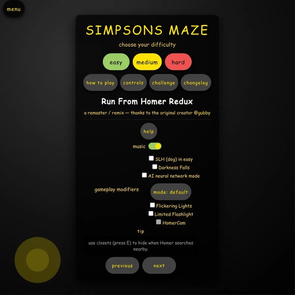 Run From Homer: Redux