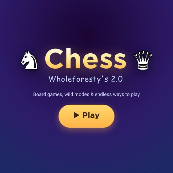 Wholeforesty's Chess 2.0