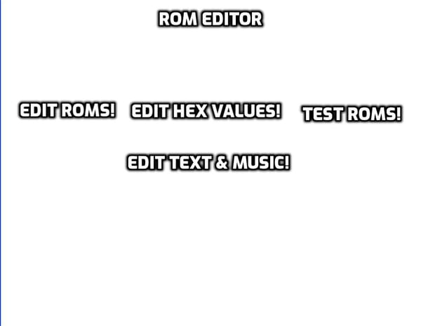 ROM editor