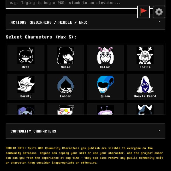 AI DELTARUNE - @daydrive7
