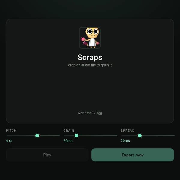Scraps Voice Effect