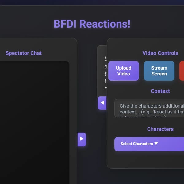 AI Video Frame Reactor