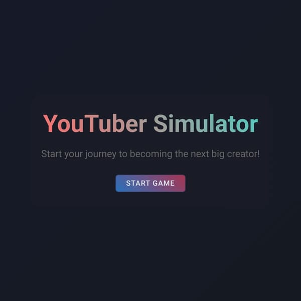 YouTuber Simulator
